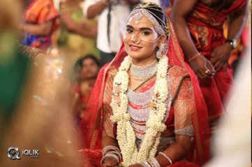 Celebs At Gali Janardhan Reddy Daughter Marriage